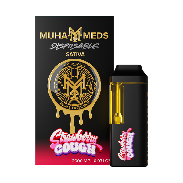 Strawberry Cough Muha Meds Disposable